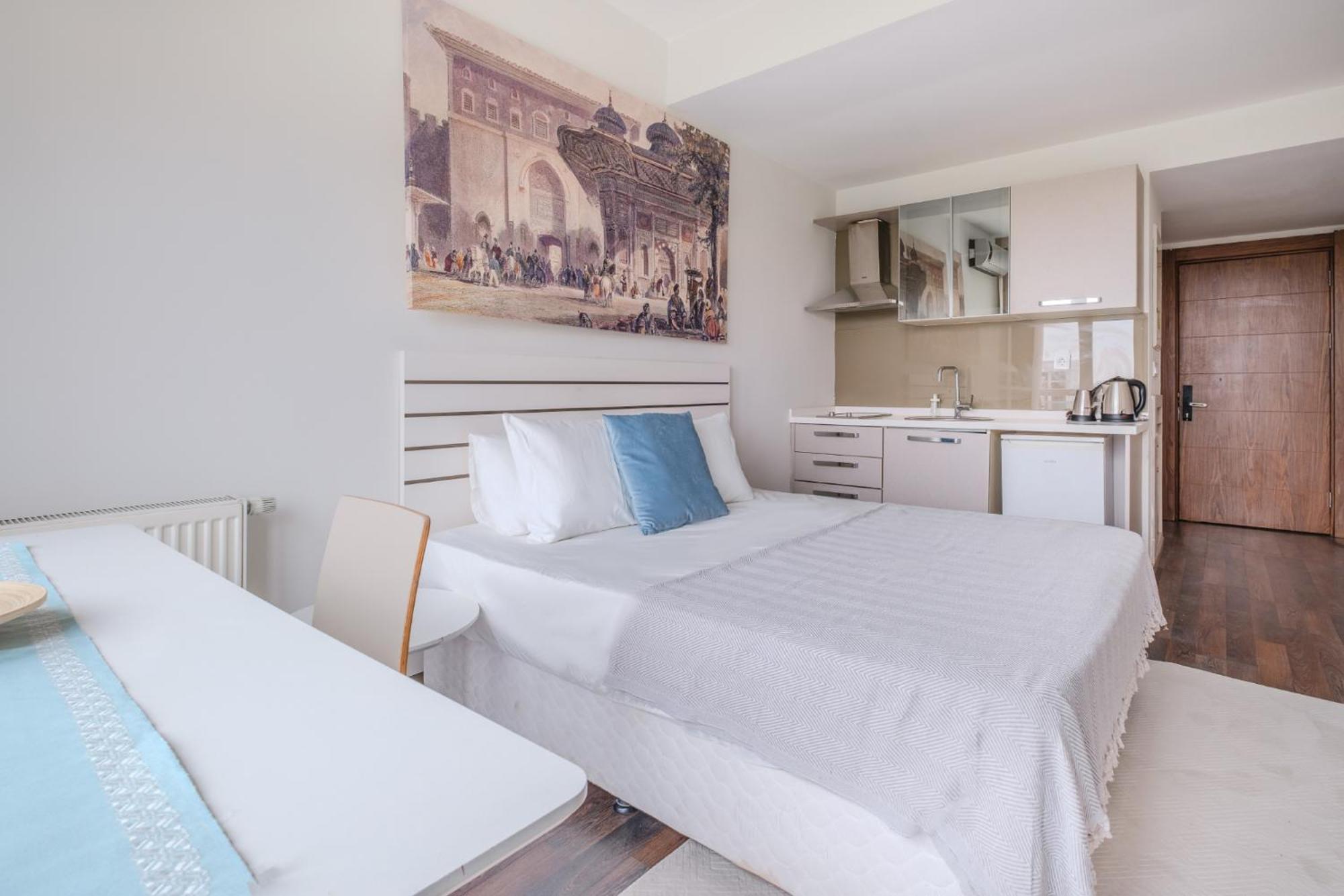 Daire Modern Studio Flat W Balcony In Bagcilar İstanbul