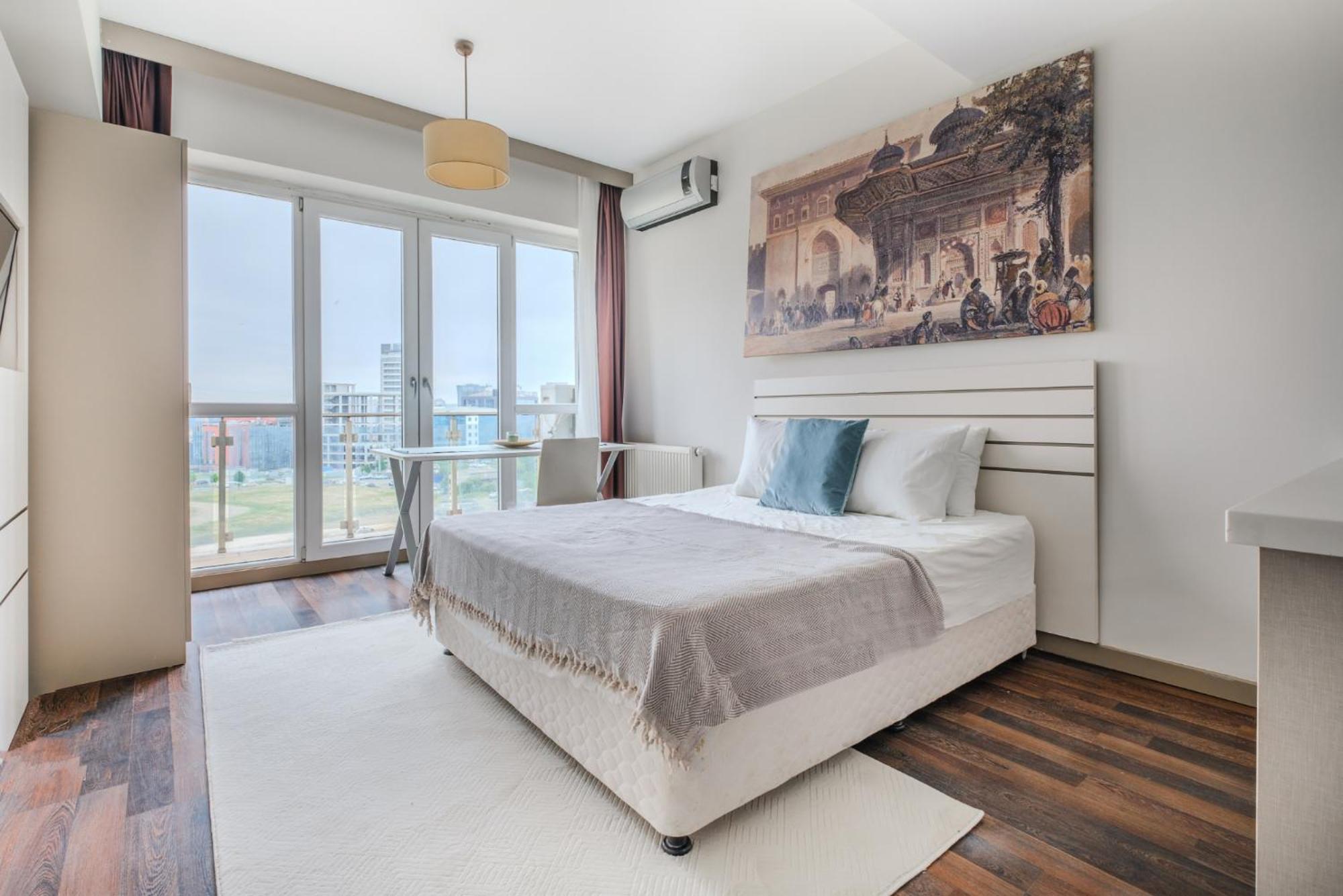 Daire Modern Studio Flat W Balcony In Bagcilar *